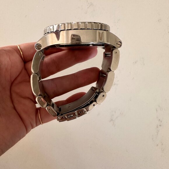 SILVER NIXON 51-30 CHRONO WATCH - Picture 5 of 5